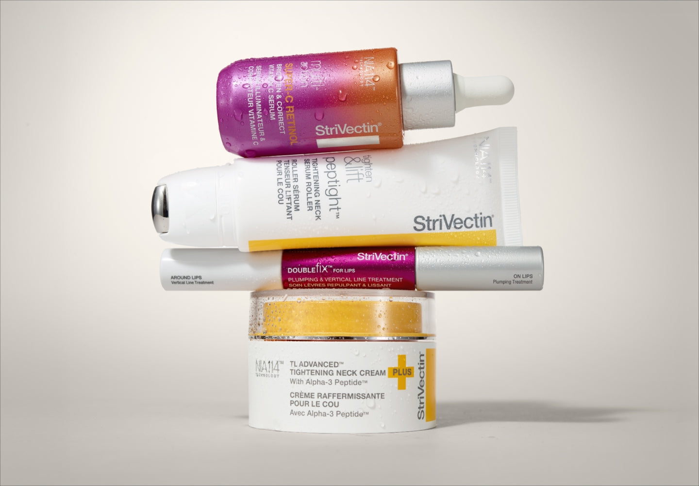 StriVectin products featured in the Reward Your Ritual promotion