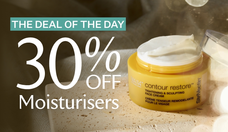 30% off selected moisturisers