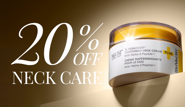 20% Off Neck creams with code NECKCARE